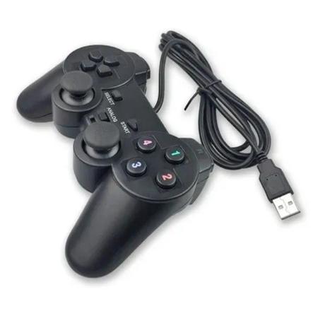 Controle Ps2 Pc Games Joystick USB Notebook Dual Shock - Online