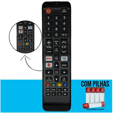 Controle Smart Tv Original Samsung Netflix Globoplay - GFTech Acessórios