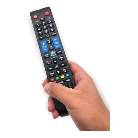 Imagem de Controle Remoto Compatível Samsung Smart Tv Hub 4k Futebol