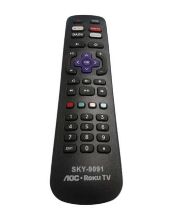 Imagem de Controle Remoto Da Tv Aoc Roku Tv