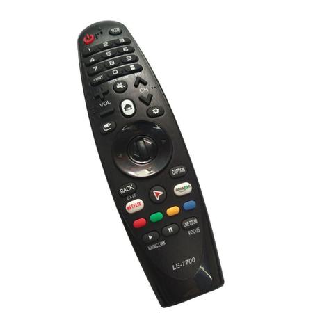 Controle Remoto Mágico Para TV Smart Preto - LelongMax Imagem de Controle Remoto Mágico Para TV Smart Preto - LelongMax