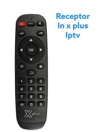 Imagem de Controle Remoto para aparelho In Xplus - Modelo IPTV  Internet