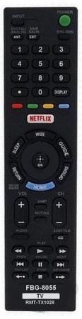 Controle Remoto Para Smart Tv Sony Kdl-48W655D - Kdl-48W657D - Fbg Imagem de Controle Remoto Para Smart Tv Sony Kdl-48W655D - Kdl-48W657D