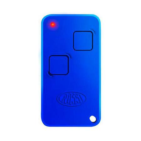 Imagem de Controle Remoto Rossi Azul para Portão Eletronico 433MHz NTX HCS