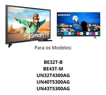 Imagem de Controle Remoto Samsung Original Smart Tv Modelo Un43t5300ag