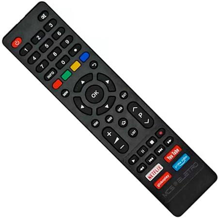 Controle remoto compativel philco smart tv - netflix /  / primevideo  / globo play - PIX - Controle Remoto para Tv - Magazine Luiza