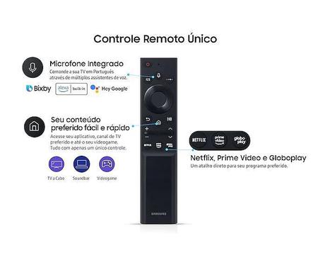 Controle Remoto TV Samsung Smart 4K Netflix Hulu Prime Video - Controle  Remoto para Tv - Magazine Luiza