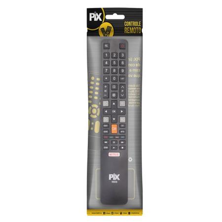 Controle Remoto Compativel Tcl Rc802N Netflix Globo Play Pix - Acessórios  para TV - Magazine Luiza