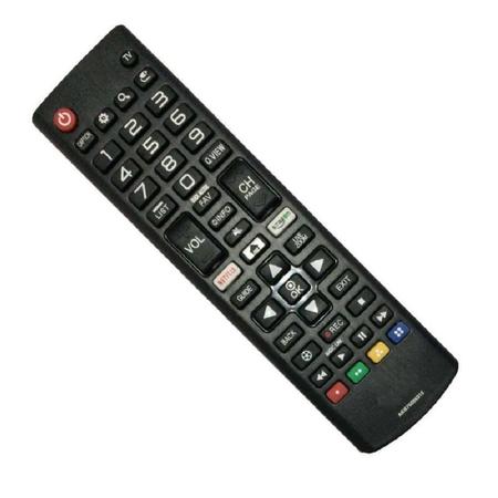 Imagem de Controle Remoto Tv AKB75095315 Com Tecla Netflix e Amazon