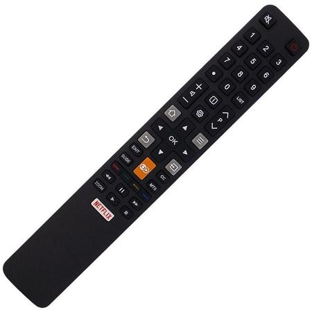 Imagem de Controle Remoto TV LED Toshiba CT-8518 / 32L2800 / U7800 com Netflix e Globoplay
