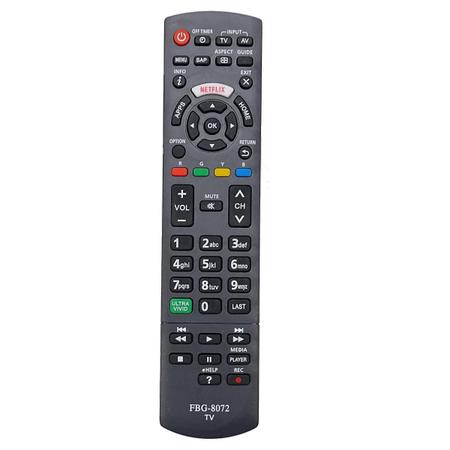 Imagem de Controle Remoto Tv Panasonic Smart Netflix Ultra Vivid