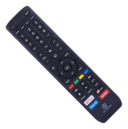 Imagem de Controle Remoto Tv Sharp 4k Compatível Lc-55p7000u Vc-a8260