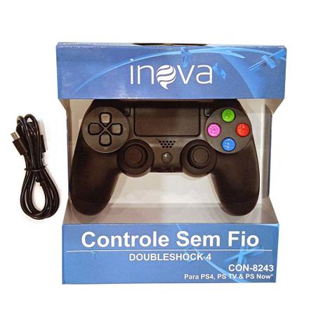 Controle Sem Fio Doubleshock 4 Inova Outros Games Magazine Luiza
