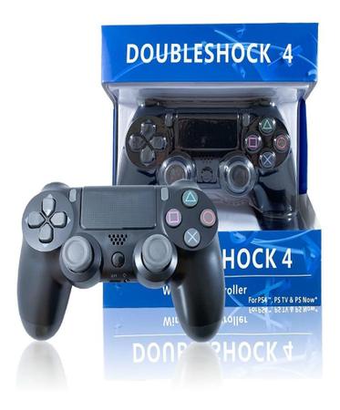 Imagem de Controle Sem Fio Dualshock 4 Jet Black C/ Botão SHARE Compatível PS4