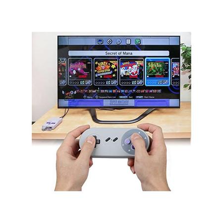 Imagem de Controle Sem Fio Para Super Nintendo Nes Snes Mini Classic Edition