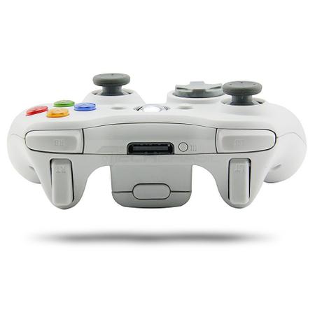 Imagem de Controle Sem Fio Para Xbox 360 Joystick Wireless Branco