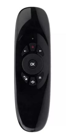 Imagem de Controle Smart Teclado Air Mouse Sem Fio Recarregável