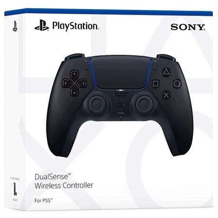 Imagem de Controle Sony DualSense PS5, Sem Fio, Midnight Black - 3006452
