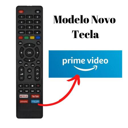 Controle remoto compativel philco smart tv - netflix /  / primevideo  / globo play - PIX - Controle Remoto para Tv - Magazine Luiza