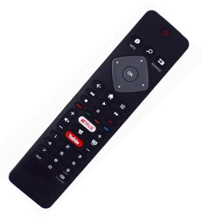 Controle tv smart philips 58pug6654 58pug6654/78 compatível - MB Tech Imagem de Controle tv smart philips 58pug6654 58pug6654/78 compatível