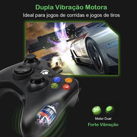 Controle Xbox 360 Com Fio Pc Gamer Joystick Microsoft - Home Games -  Controle para PC - Magazine Luiza