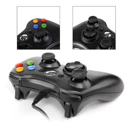 Imagem de Controle Xbox 360 Pc Notebook Celular Com Fio Joystick