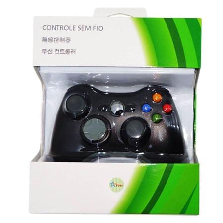Imagem de Controle Xbox 360 Sem Fio Wireless 