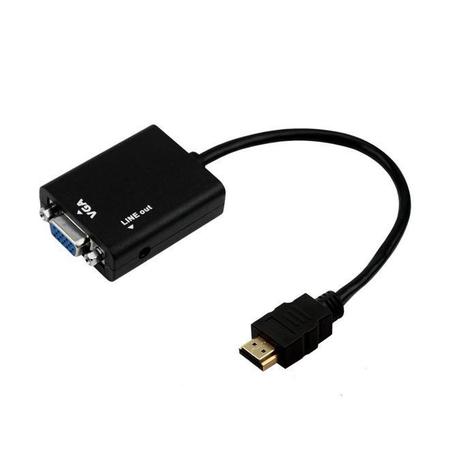 Imagem de Conversor 5+ HDMI para VGA Saída R/L com cabo 075-0823 Pix