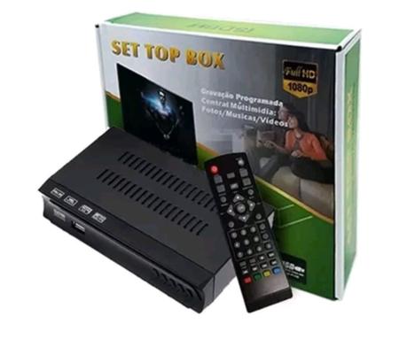 Imagem de Conversor Digital  TV de sinal analogico para digital Set Top Box
