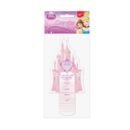 Convite Aniversário Princesas c/8 - Regina - Comércio de produtos