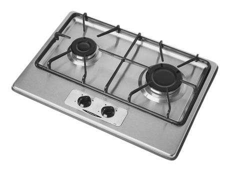 Imagem de Cooktop 2 Bocas Acendimento Automático Inox 