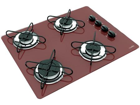 Imagem de Cooktop 4 Bocas Casavitra E10C41.464 a Gás GLP