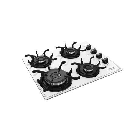 Imagem de Cooktop 4 Bocas Tripla Chama a Gás Itamaster Bivolt Itatiaia Branco