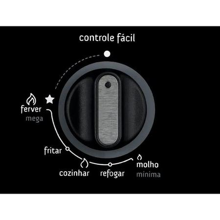 Imagem de Cooktop 5 bocas Consul com controle fácil e acendimento automático  Bivolt 110V/220V- CD075AE