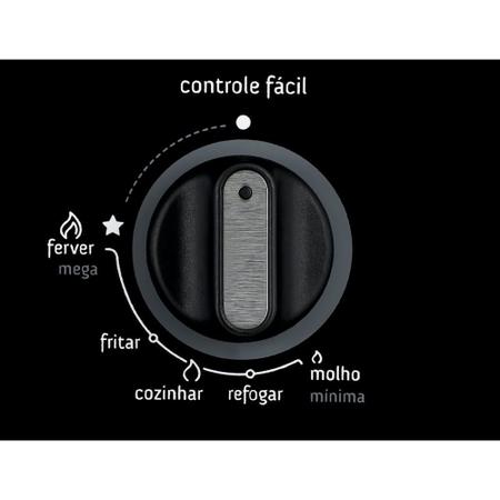 Imagem de Cooktop 5 bocas Consul com controle fácil e acendimento automático - CD075AE