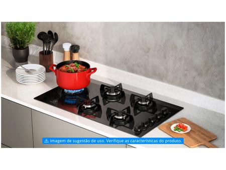 Imagem de Cooktop 5 Bocas Electrolux a Gás Preto