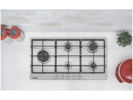 Imagem de Cooktop 5 Bocas Tramontina Inox a Gás GLP 