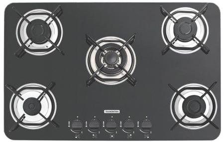 Imagem de Cooktop a Gás Tramontina Brasil Acendimento Superautomático 5 Queimadores