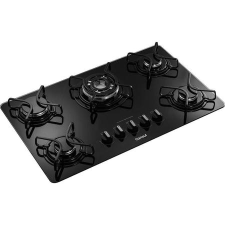 Imagem de Cooktop Consul 5 Bocas Quadrichama Bivolt Preto CDD75AE