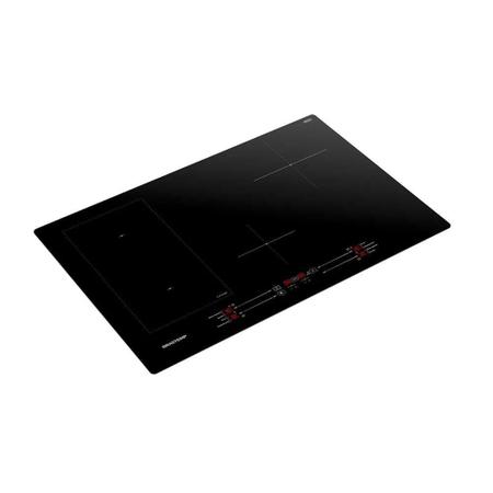 Imagem de Cooktop de Indução Brastemp 4 Bocas Flexizone Preto BDJ77BE