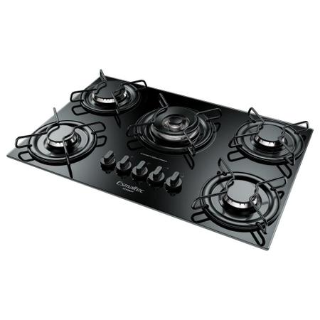 Imagem de Cooktop Esmaltec 5 Bocas - Tripla Chama