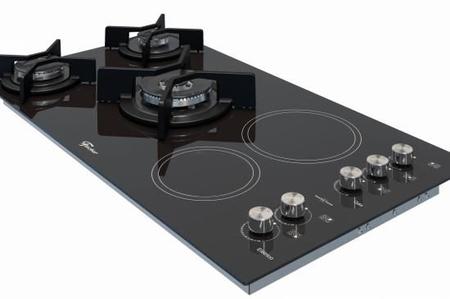 Imagem de Cooktop Fogão Fischer Elétrico 5 Bocas Elétrico/Gás 220V