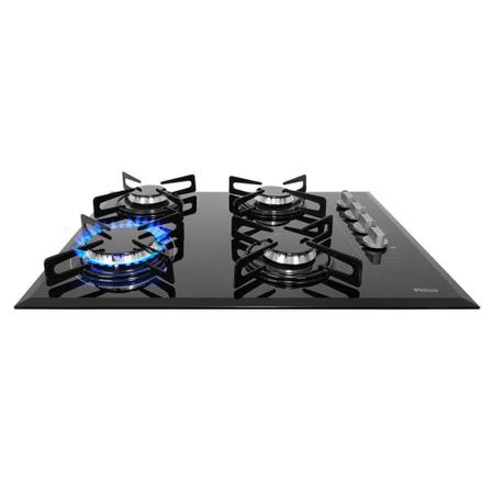 Imagem de Cooktop Philco 4 Bocas Cook Chef 4 à Gás Preto - Bivolt