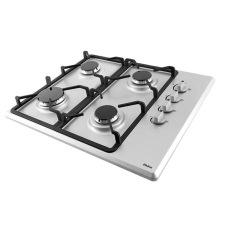 Imagem de Cooktop Philco 4 Bocas Inox Automático PCT04I