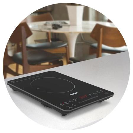 Imagem de Cooktop Tramontina Eletrico Ou Inducao Slim Touch 220v Ei30