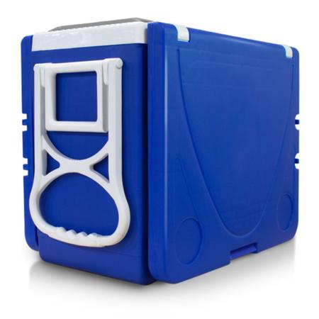Imagem de Cooler Caixa Termica Multiuso 32 Litros Com Mesa E Rodinhas 
