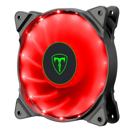 Imagem de Cooler Fan Led Vermelho 120x120x25 12cm T-dagger T-tgf300r