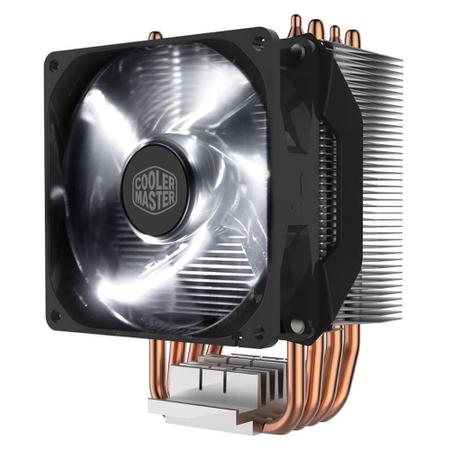 Imagem de Cooler Master Hyper H411R - (AMD / Intel) - 4 heat Pipes de Cobre - com LED Branco - RR-H411-20PW-R1