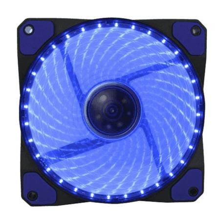 Imagem de Cooler para Gabinete 12mm 32 LED Azul Gamemax - GMX-GF12B