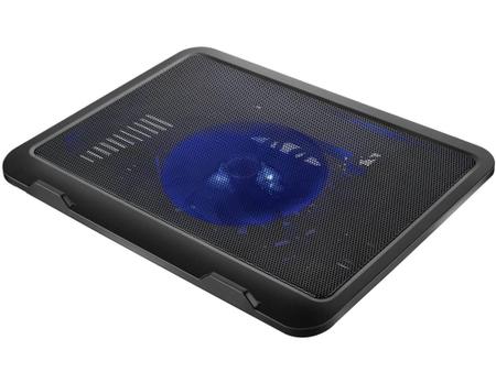 Imagem de Cooler para Notebook até 17” Multilaser  - Cooler Stand com LED 1 USB